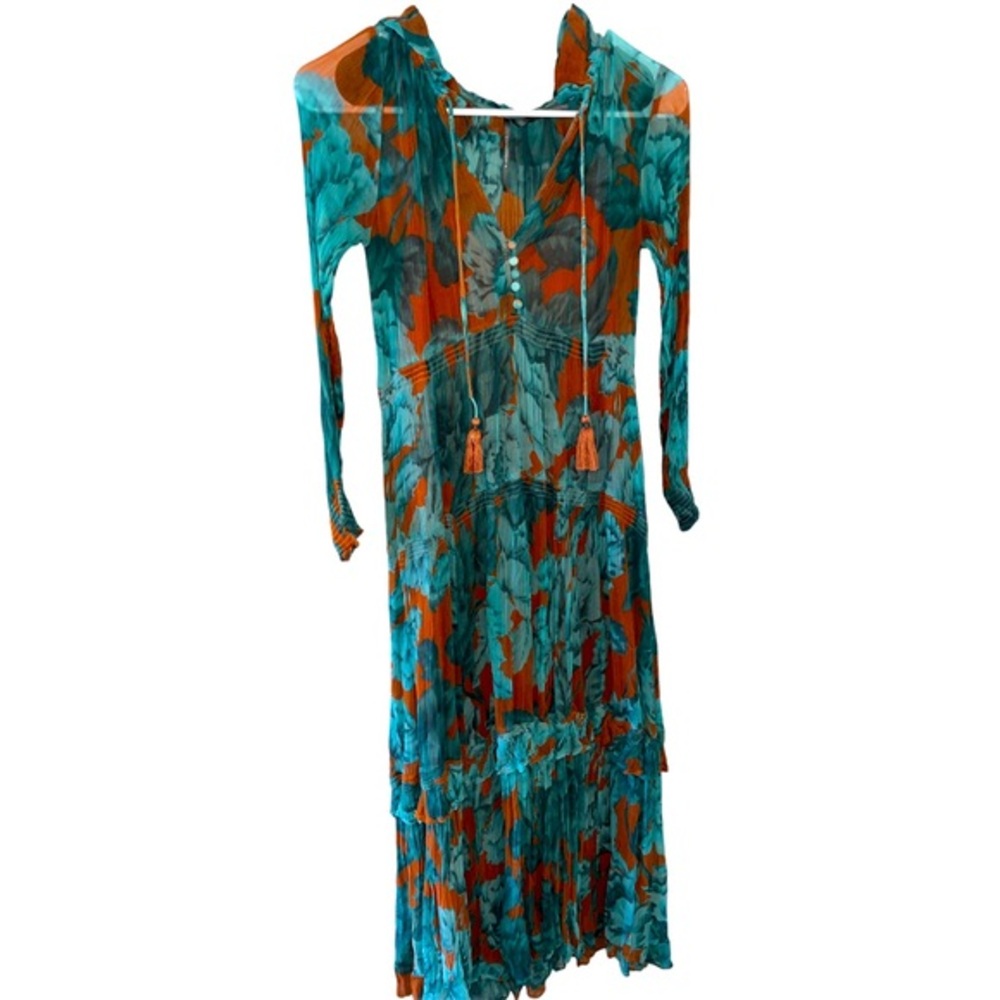 Anthropologie XXSP Marais Printed Tiered Maxi dress - Picture 1 of 8